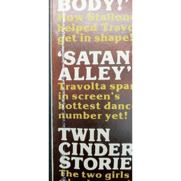 Staying Alive John Travolta Official Movie Magazine Vintage 1983 Stallone 1st Ed - Picture 4 of 12